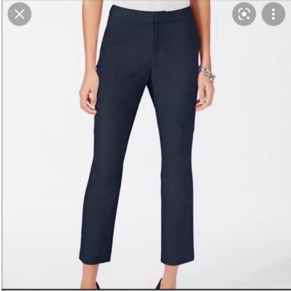 Women's Navy Slim Fit Pants